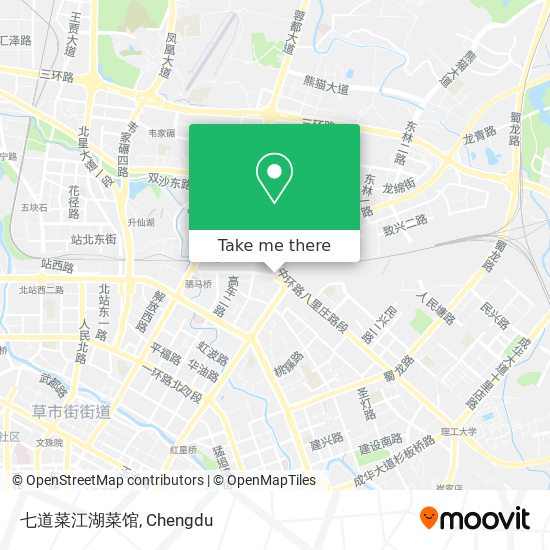 七道菜江湖菜馆 map