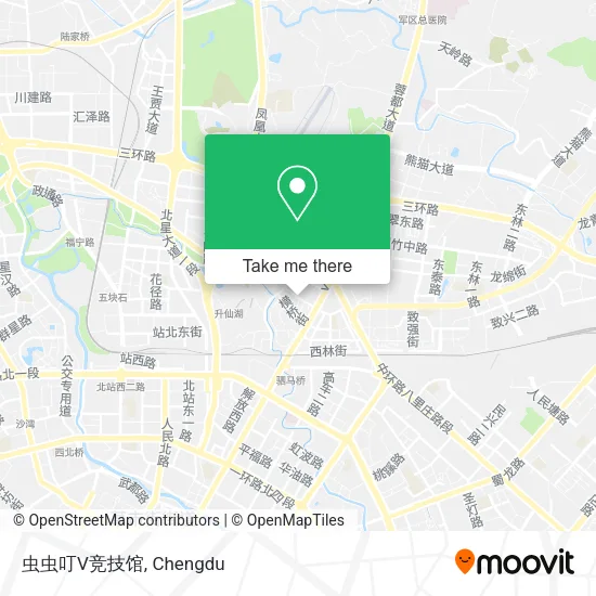 虫虫叮V竞技馆 map