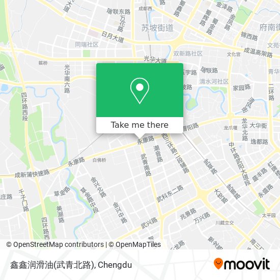 鑫鑫润滑油(武青北路) map