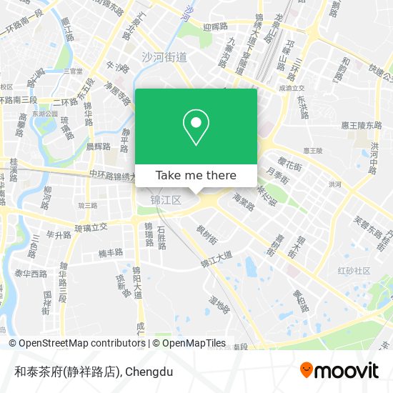 和泰茶府(静祥路店) map