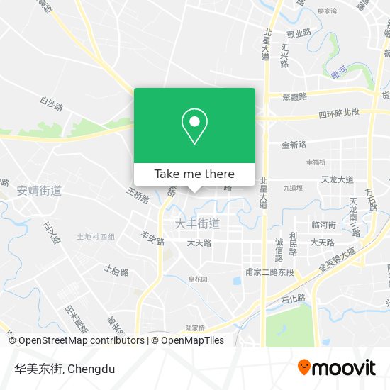华美东街 map