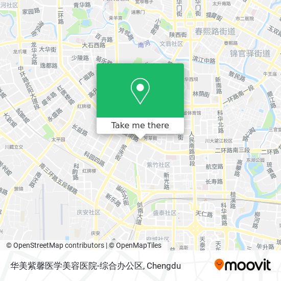 华美紫馨医学美容医院-综合办公区 map