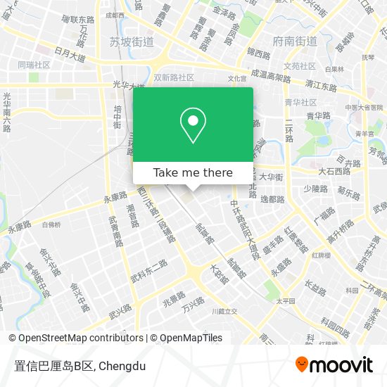 置信巴厘岛B区 map