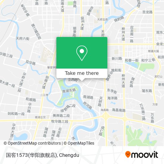 国窖1573(华阳旗舰店) map