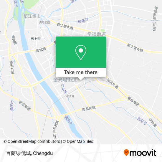百商绿优城 map