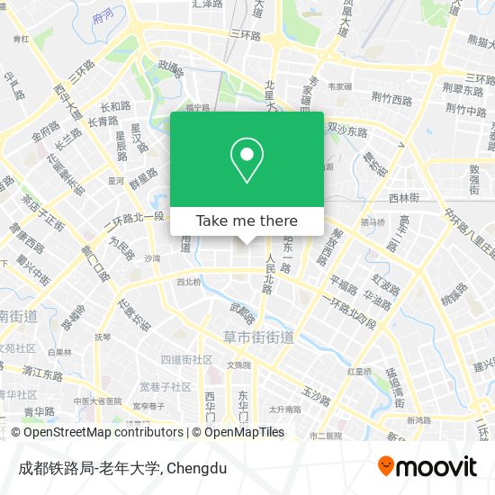 成都铁路局-老年大学 map