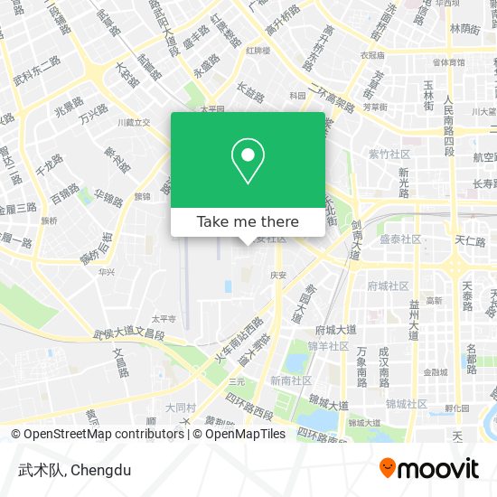 武术队 map