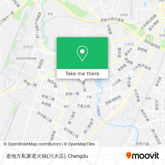 老地方私家老火锅(川大店) map