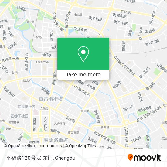 平福路120号院-东门 map