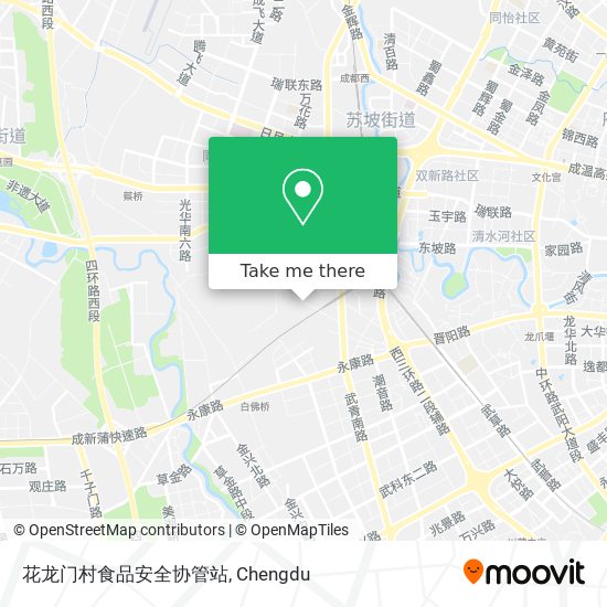 花龙门村食品安全协管站 map