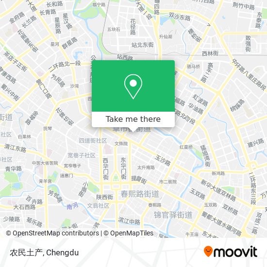 农民土产 map