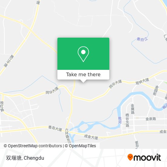 双堰塘 map