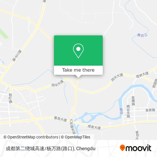 成都第二绕城高速/杨万路(路口) map