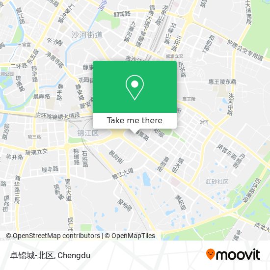 卓锦城-北区 map
