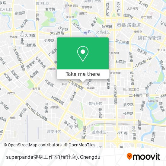 superpanda健身工作室(瑞升店) map