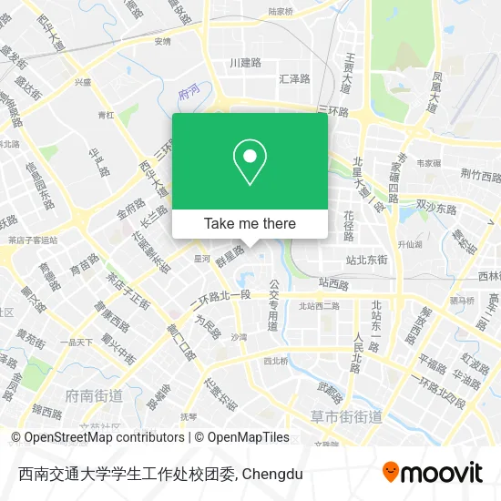 西南交通大学学生工作处校团委 map