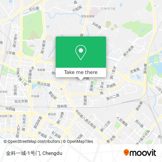 金科一城-1号门 map