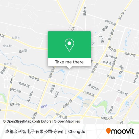 成都金科智电子有限公司-东南门 map