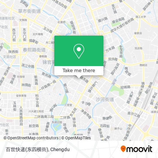 百世快递(东四横街) map