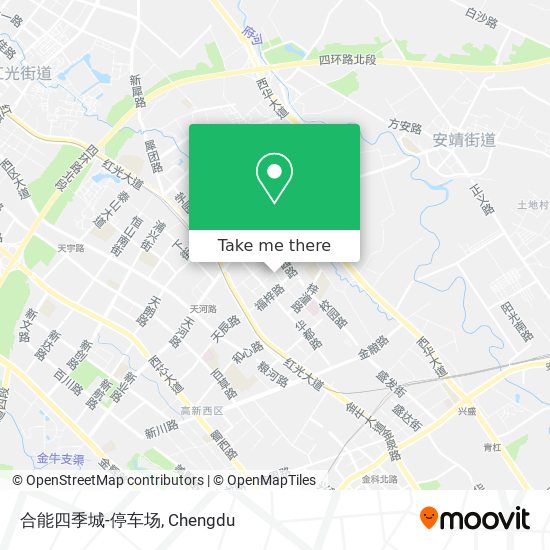 合能四季城-停车场 map