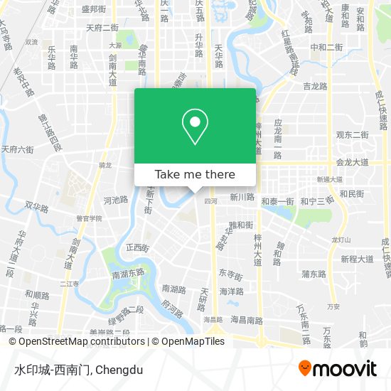 水印城-西南门 map