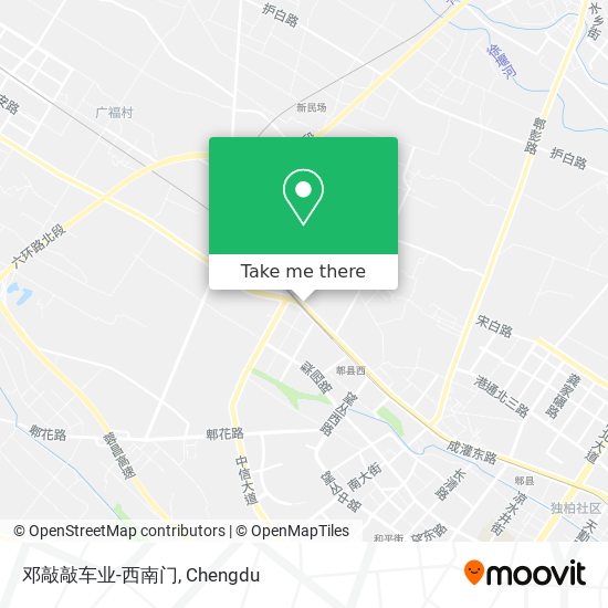 邓敲敲车业-西南门 map