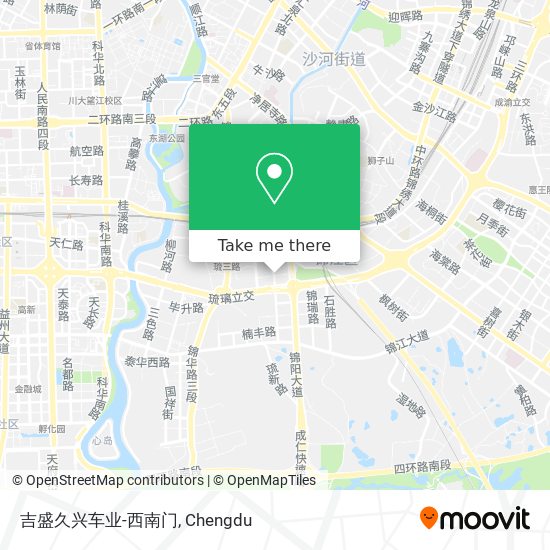 吉盛久兴车业-西南门 map