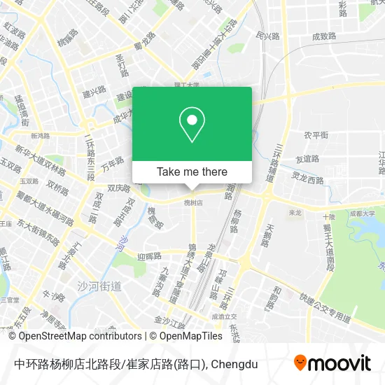 中环路杨柳店北路段/崔家店路(路口) map