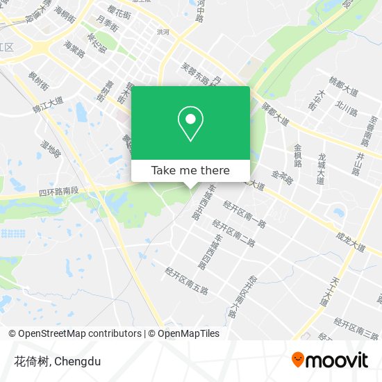 花倚树 map