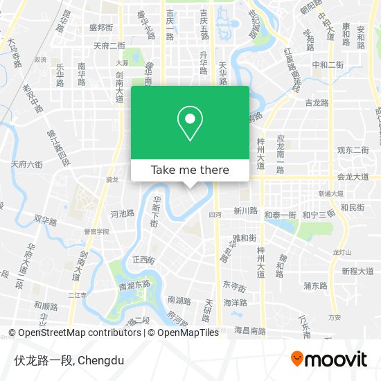 伏龙路一段 map