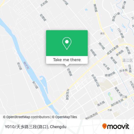 Y010/天乡路三段(路口) map