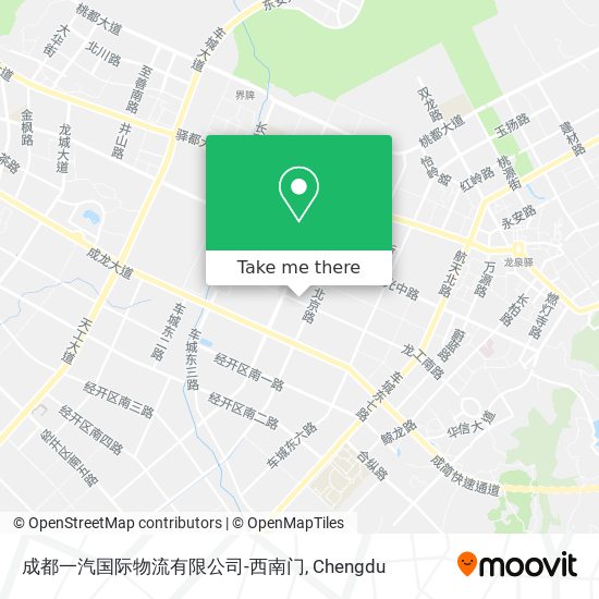 成都一汽国际物流有限公司-西南门 map