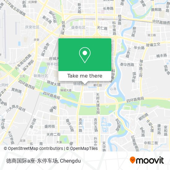 德商国际a座-东停车场 map