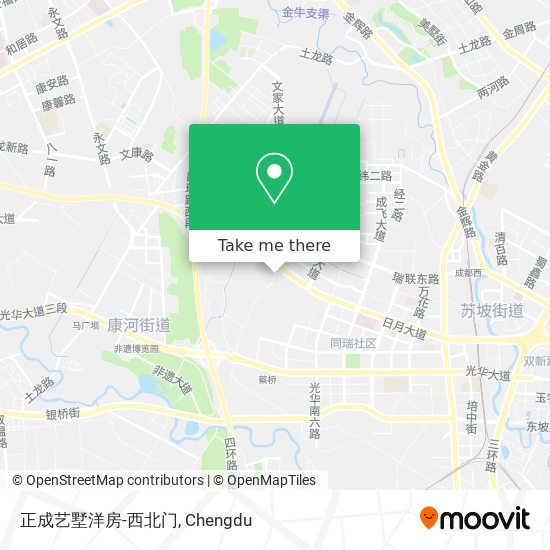 正成艺墅洋房-西北门 map