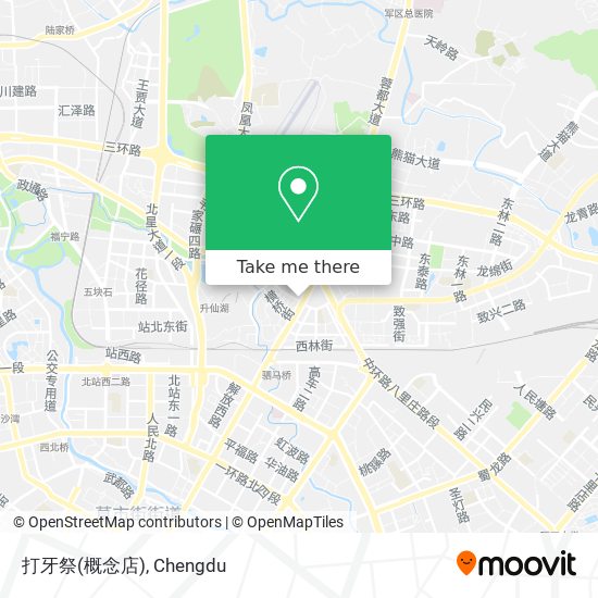 打牙祭(概念店) map