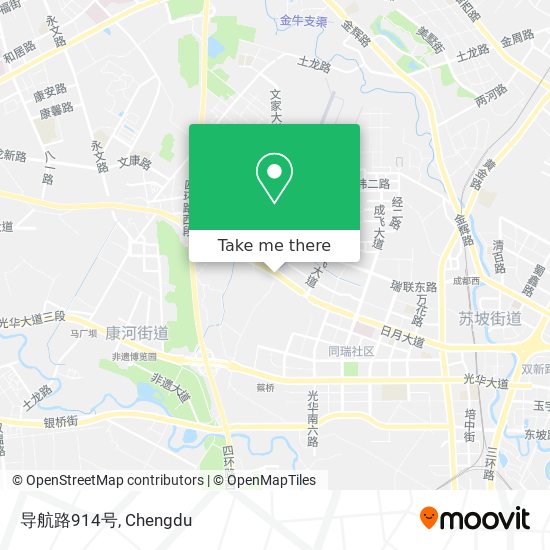 导航路914号 map