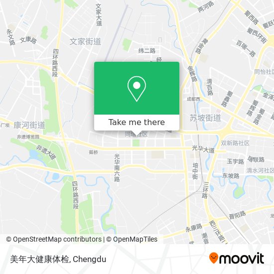美年大健康体检 map