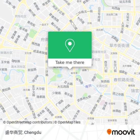 盛华商贸 map