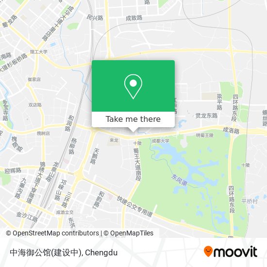 中海御公馆(建设中) map