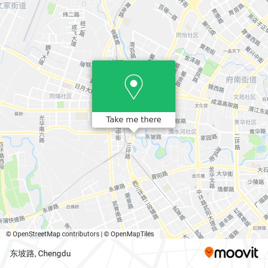 东坡路 map
