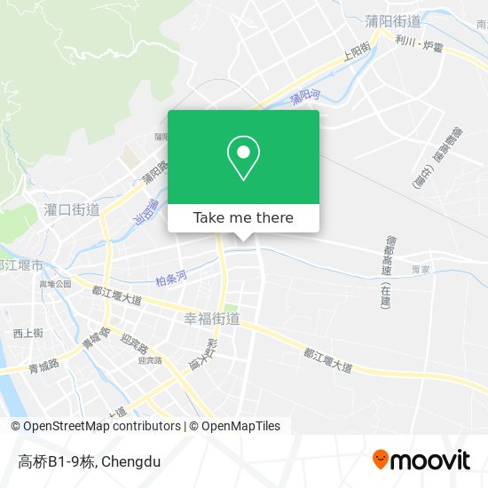 高桥B1-9栋 map