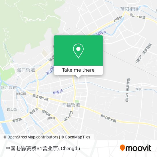 中国电信(高桥B1营业厅) map