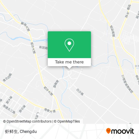虾鲜生 map