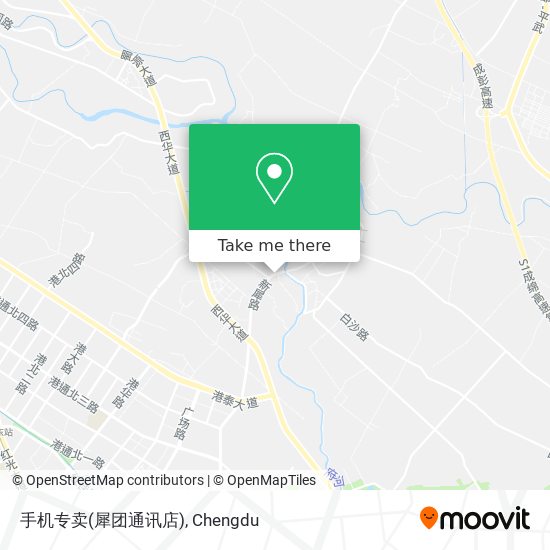 手机专卖(犀团通讯店) map