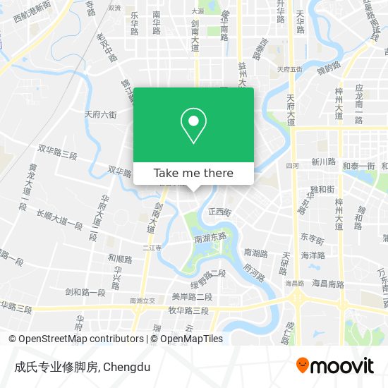成氏专业修脚房 map