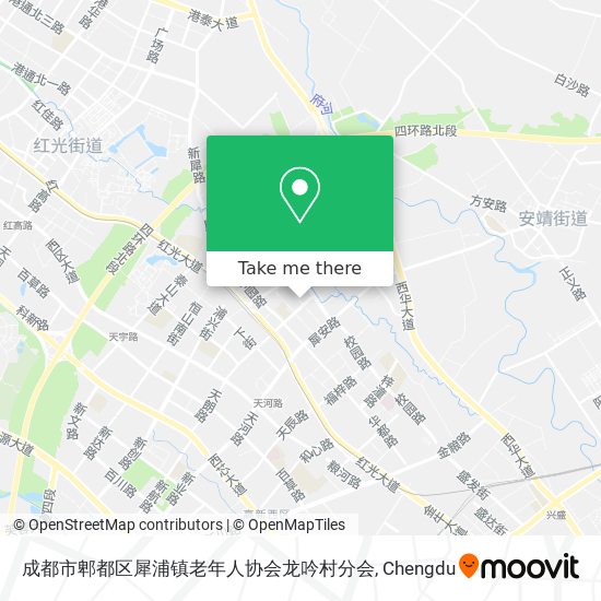 成都市郫都区犀浦镇老年人协会龙吟村分会 map