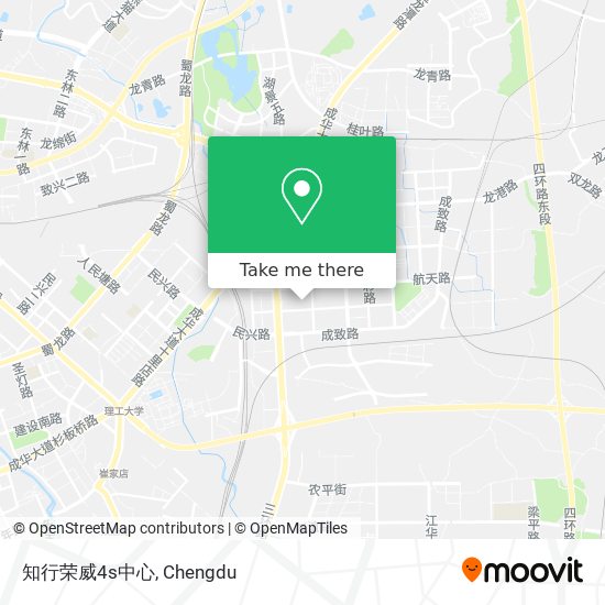 知行荣威4s中心 map