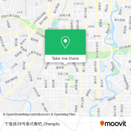 宁曼路28号泰式餐吧 map