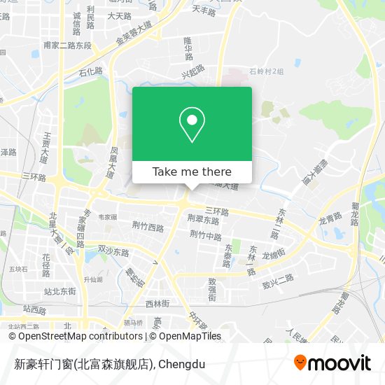 新豪轩门窗(北富森旗舰店) map