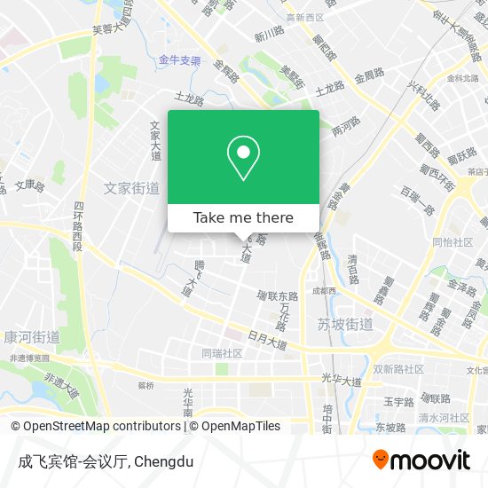 成飞宾馆-会议厅 map